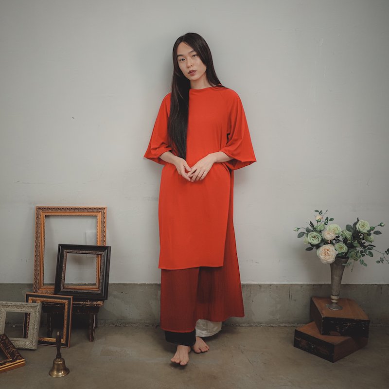 クロスワッシャーソフトワンピース/0（145~155）・1（Free）